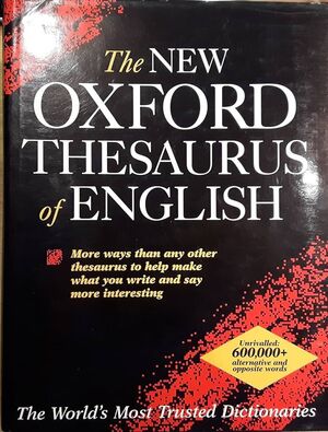 The New Oxford Thesaurus Of English